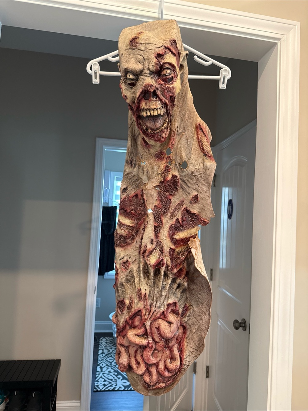 Scary Zombie Halloween Mask Prop DecoScary Zombie Halloween Mask Prop mask